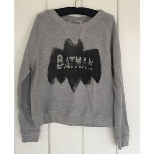 Vintage Batman grey cropped Crewneck